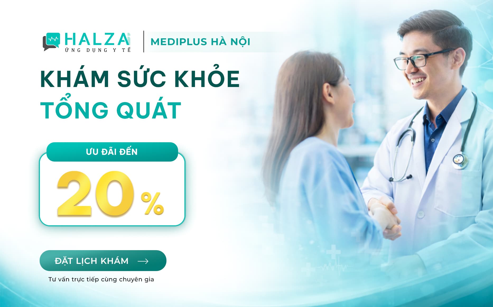 Giảm 20% khám sức khỏe tổng quát